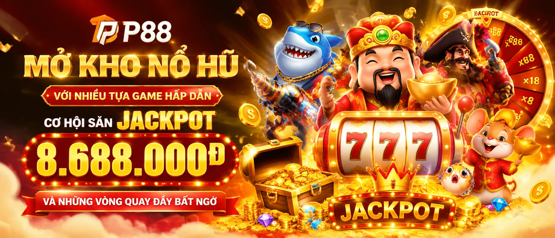 Khu Nổ Hũ lễ hội tại TP88