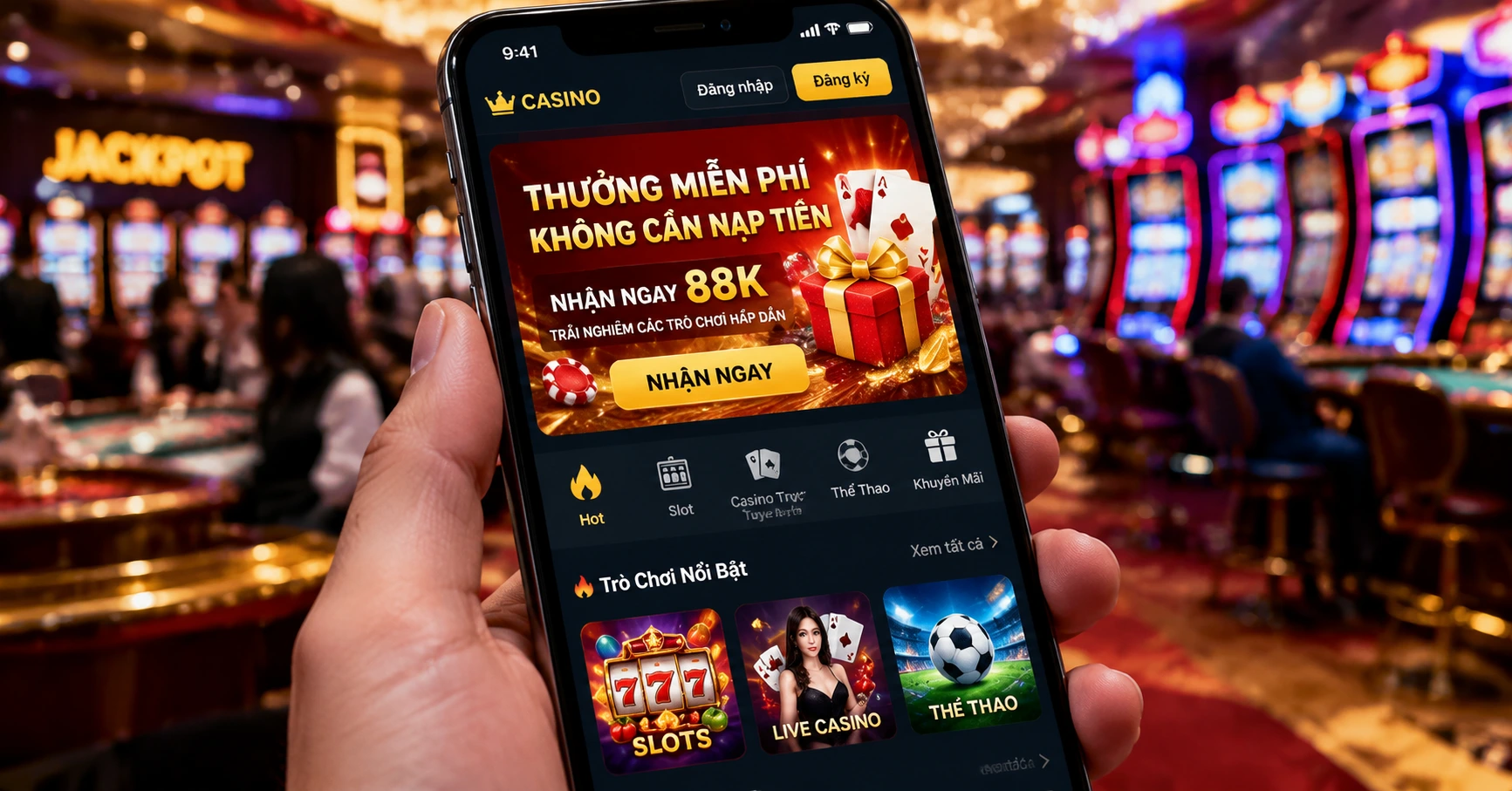 Cập Nhật Ưu Đãi Casino Không Cần Nạp Tiền Mới Nhất Hấp Dẫn Nhất Năm 2024 - image 2 Cập Nhật Ưu Đãi Casino Không Cần Nạp Tiền Mới Nhất Hấp Dẫn Nhất Năm 2024 - image 2